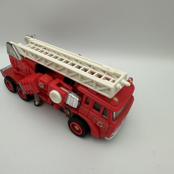 Vintage Transformers G2 Inferno Autobot 1992 Hasbro Action Figure Fire Truck - Picture 6 of 8